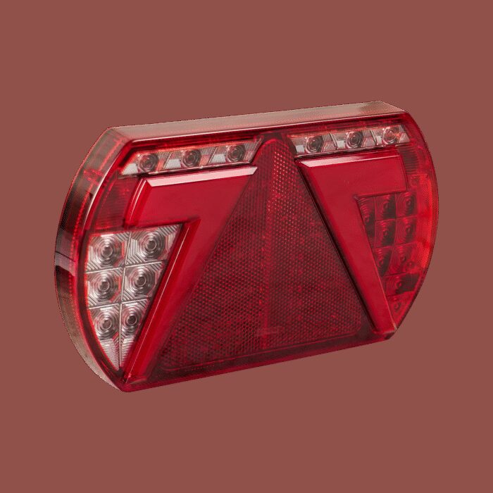 achterlicht glo trac LED L26095 12 V links 5 PIN's bajonet - Afbeelding 2