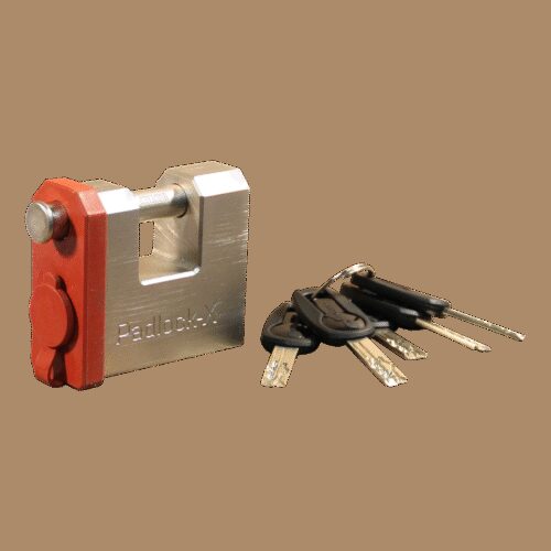 Padlock X SCM , los slot t.b.v. Fixed Lock SCM incl. 5 sleutels