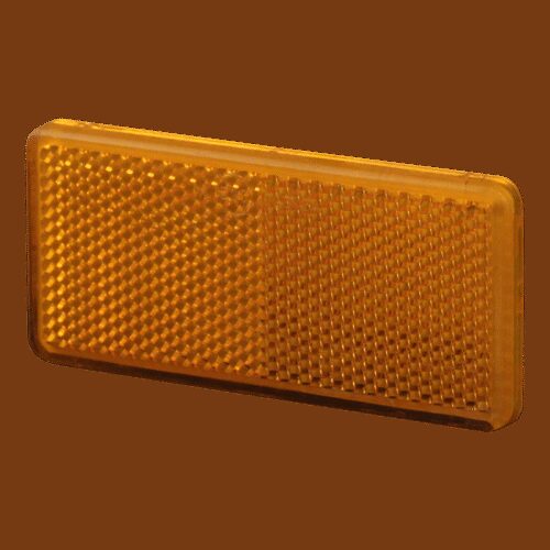 reflector ⌧ oranje zelfklevend 90x40