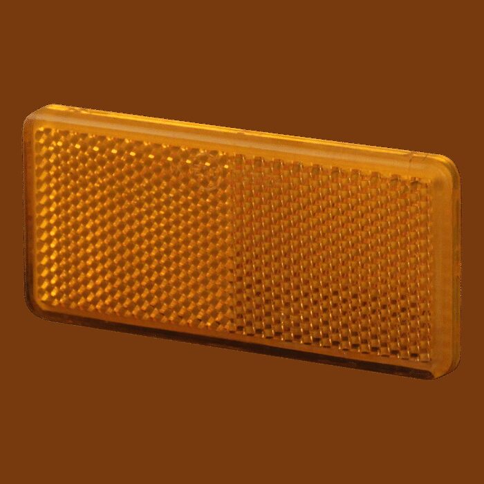 reflector ⌧ oranje zelfklevend 90x40