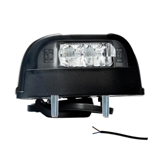 kentekenlamp LED 12/24v 112,3 x 57 x 97mm 50cm kabel 45 of 72mm  CE, ECE-R10 / R4