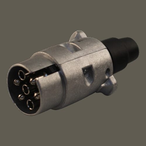 stekker 7 - polig , aluminium schroefuitvoering 13 schroefcontacten