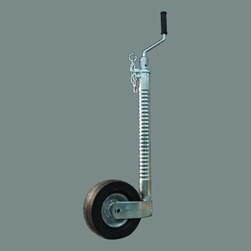 steunwiel geribd Ø48mm 220x70mm stalen velg