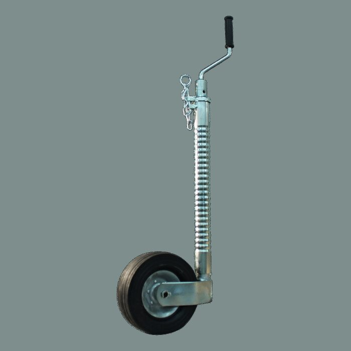 steunwiel geribd Ø48mm 220x70mm stalen velg