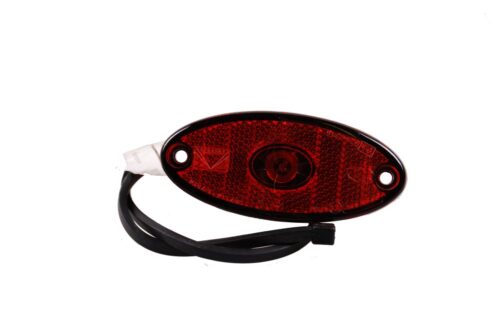 breedtelicht Flatpoint II LED Rood DC kabel 50cm