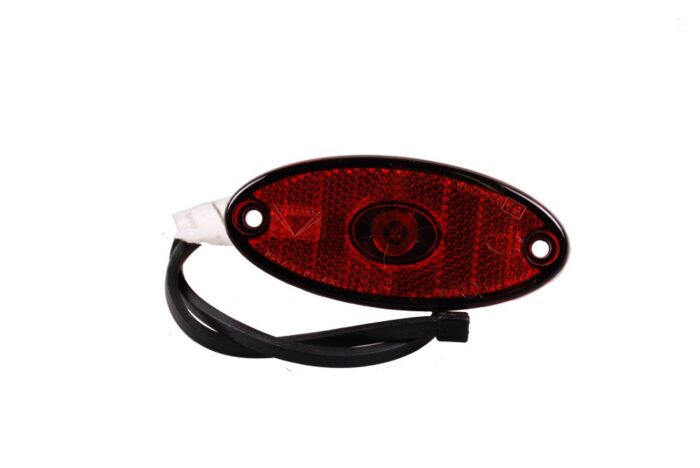 breedtelicht Flatpoint II LED Rood DC kabel 50cm