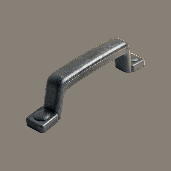 handgreep PVC zwart 157,3 (±0,5) - 8,2 binnenwerk metaal