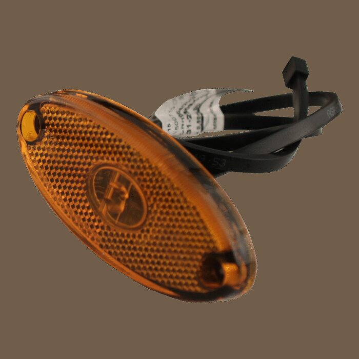 zijmarkeringslamp Flatpoint II led DC kabel 500mm