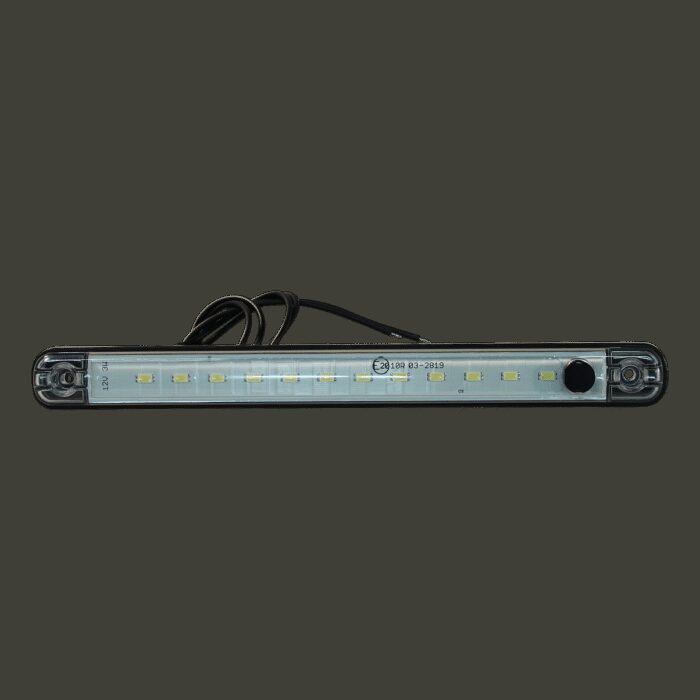 interieurlamp LW10 met schakelaar 238x24.3x12,7 / 20,2 helder wit 4000K 39cm LgY-S 0,75mm2 12V DC