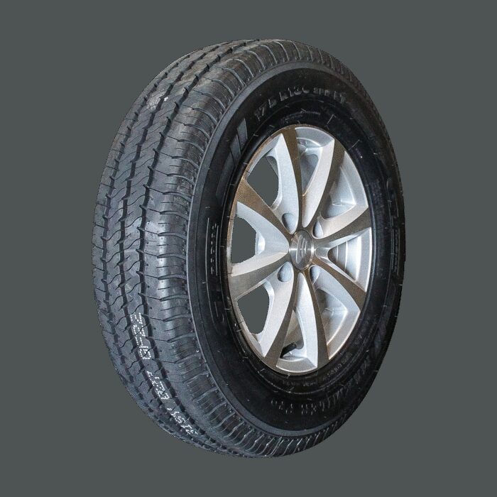 luchtband + wiel 175 R13C Maxmiler Pro 8PR + 5Jx13H2 ET30 57/100/4 97/95 R lichtmetaal grijs