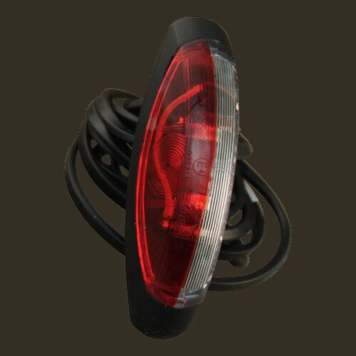contourlamp Aspöck Flexipoint II rood / wit DC kabel 2250mm