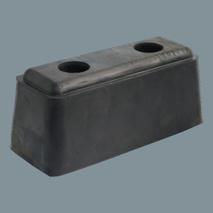 stootbuffer rubber 200mm x 80mm x 80mm