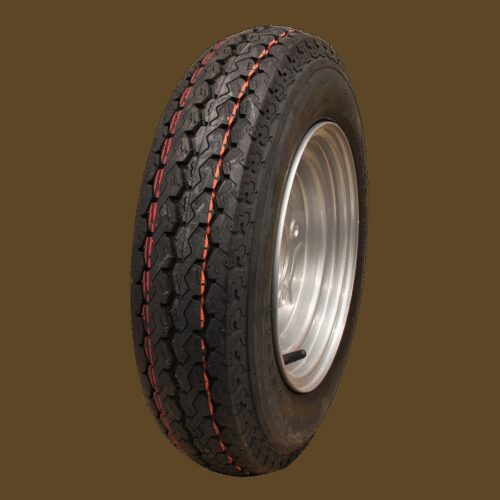 luchtband + wiel 4.50-10 KT-715 6PR + 3.50Bx10H2 ET0 85/115/4 76 N staal grijs