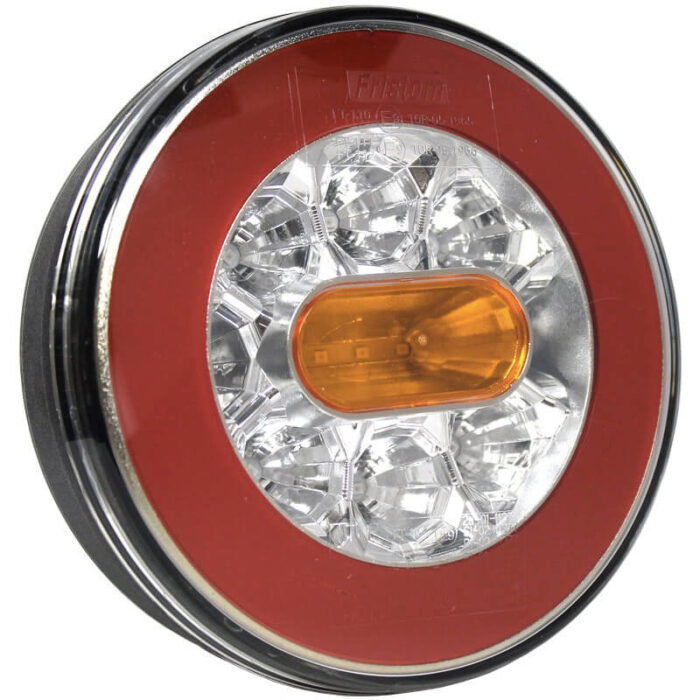 achterlicht LED links of rechts (universeel) 5 PIN's bajonet remlicht knipperlicht    neon-achterlicht  IP68 12/24 V Lavaflow - Afbeelding 2