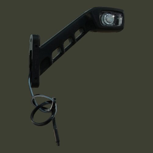 contourlamp 238P/W48 rood / wit / oranje, rechts, DC kabel 500mm., 2x0,75mm²