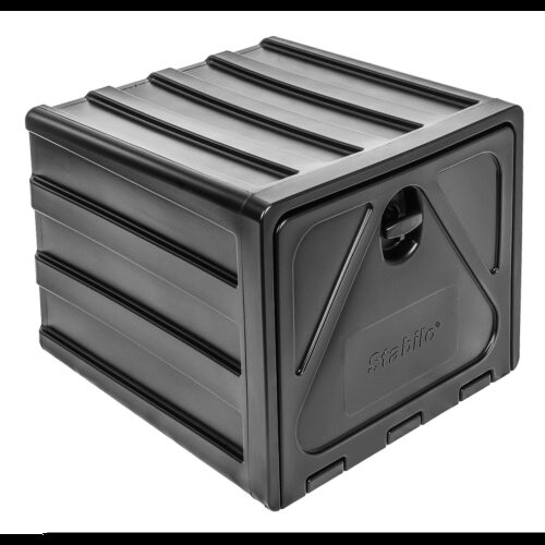 gereedschapskist kunststof Stabilo®-box 600-2, draaisluiting met slot, 600x500x650mm