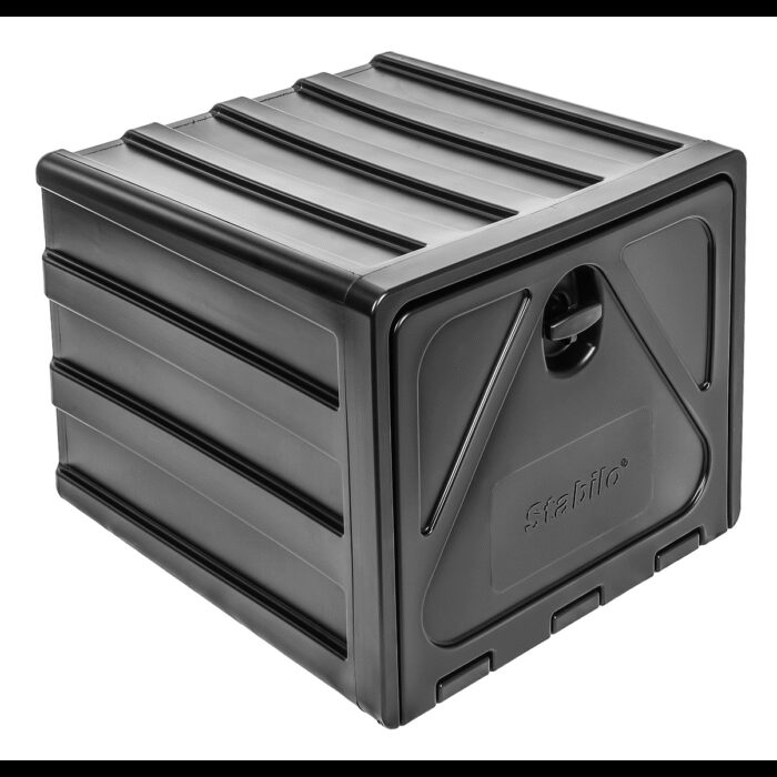 gereedschapskist kunststof Stabilo®-box 600-2, draaisluiting met slot, 600x500x650mm
