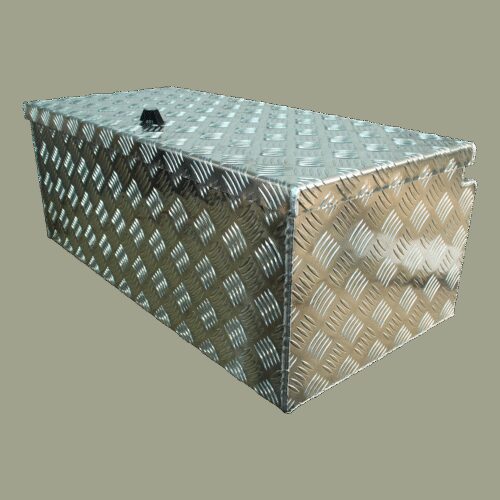 disselbox aluminium lxbxh, 750x380x295mm