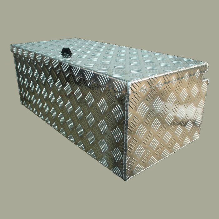 disselbox aluminium lxbxh, 750x380x295mm