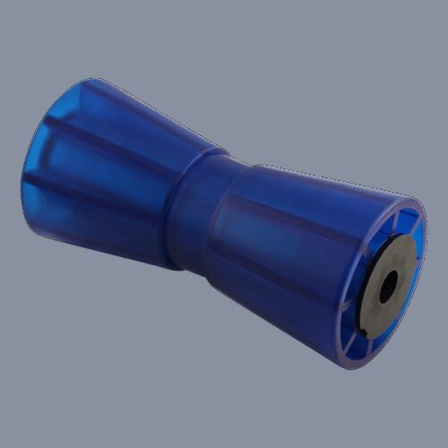kielrol PVC blauw Ø90mm 194mm Ø17