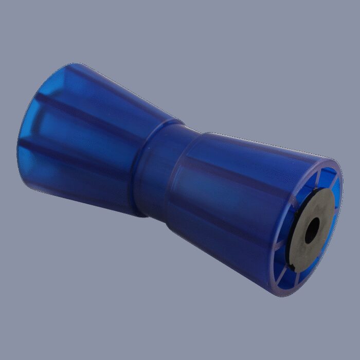 kielrol PVC blauw Ø90mm 194mm Ø17