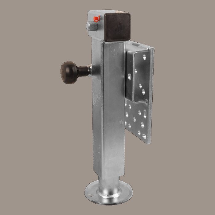 steunpoot wegklapbaar SF60-DSA- SW19 universeel met verlengde montage ⧄60mm 1300kg verzinkt 240mm 430mm - Afbeelding 3