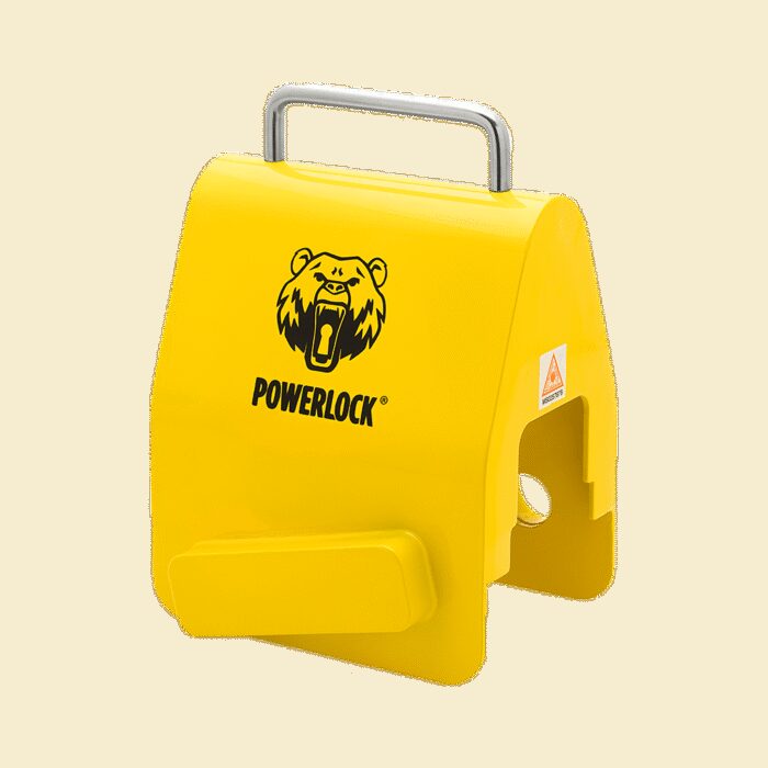koppelingsslot Powerlock T1 tasmodel SCM geel