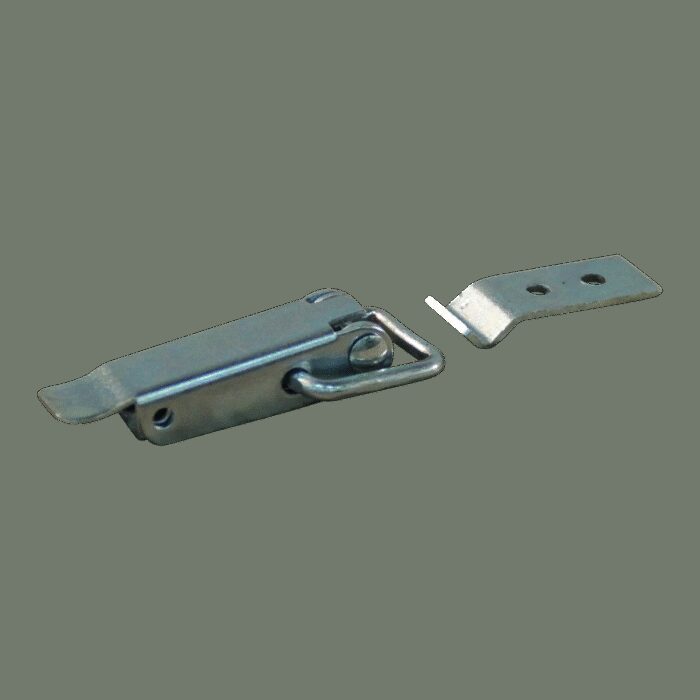 eierkistsluiting met haak , 55mm x 13mm ,