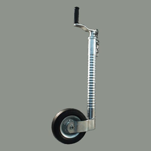 steunwiel geribd Ø48mm 205x60mm stalen velg