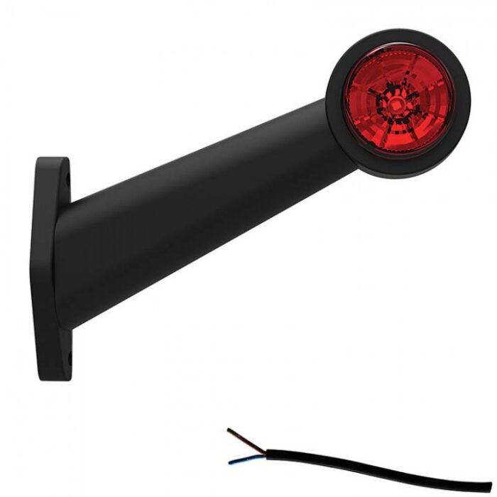 contourlamp 194 x 135 x 45mm 76mm rood/wit Rood/wit rechts kabel 200mm  12/24 V CE, ECE-R10 / R7