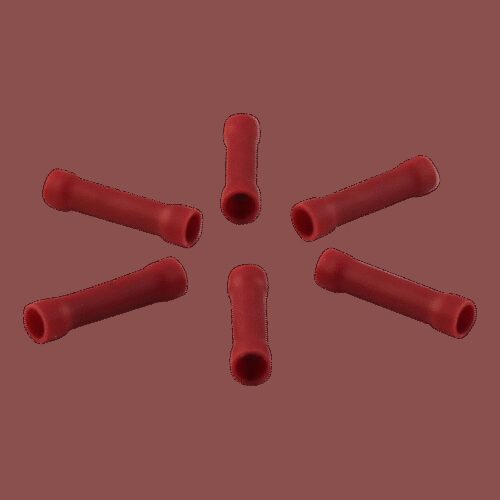 doorverbinder voor draad 0,5 - 1,5mm2 , rood