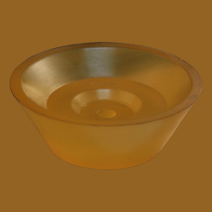 eindconus PU geel Ø133mm / Ø84mm 48mm Ø14 884.261.098.078
