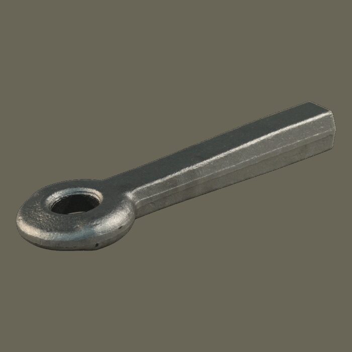 trekoog , gesmeed , volmateriaal 1800KG Ø40mm