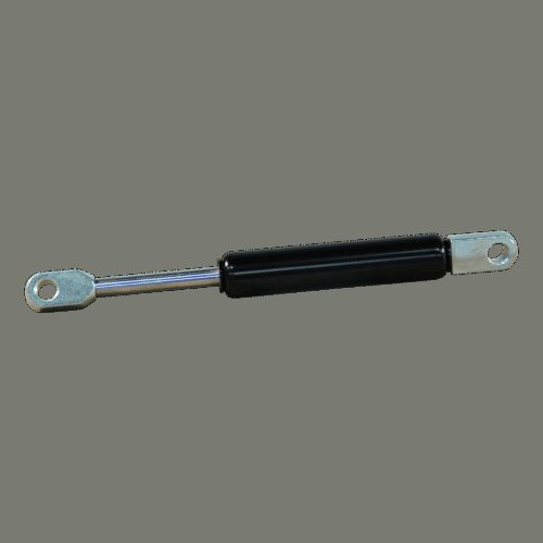 gasdrukveer (G) 08-19 200 483 350N cilinder met UV lak gitzwart RAL 9005