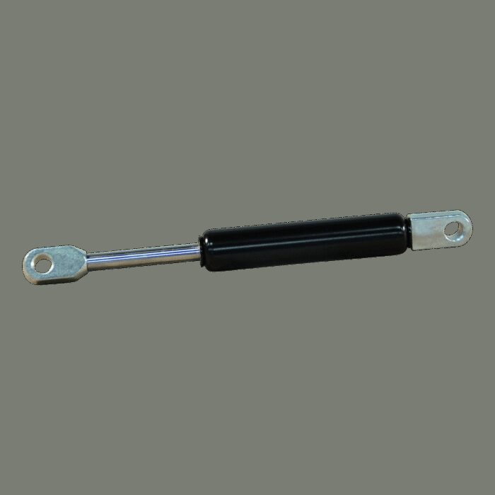 gasdrukveer (G) 08-19 200 483 350N cilinder met UV lak gitzwart RAL 9005