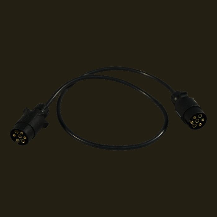 extension cable 7 pole 1,0m. plastic connector