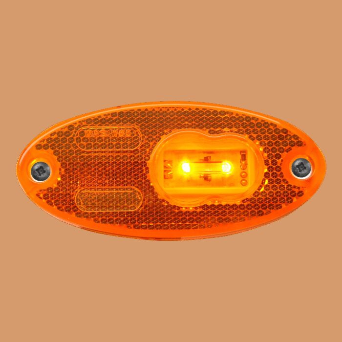 zijmarkeringslamp 308 , LED DC kabel 500mm, 2x0,75mm²