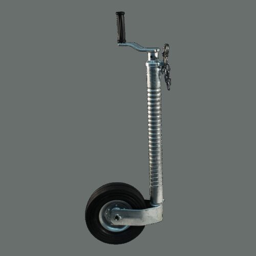 steunwiel geribd Ø48mm 220x70mm stalen velg