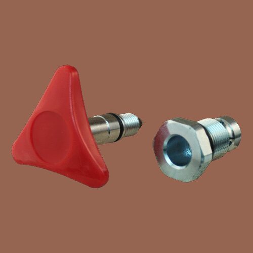 adapterset draaiknop zwart > rood PMS12-25-45