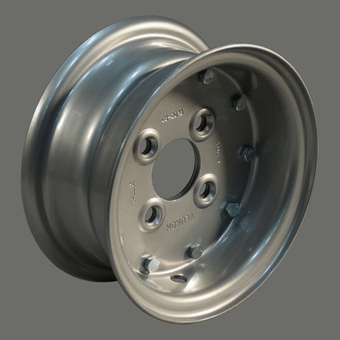 luchtband + wiel 6.00-9 V-6509 6PR + 4.00E-9 88 L staal, staal, grijs grijs - Afbeelding 3