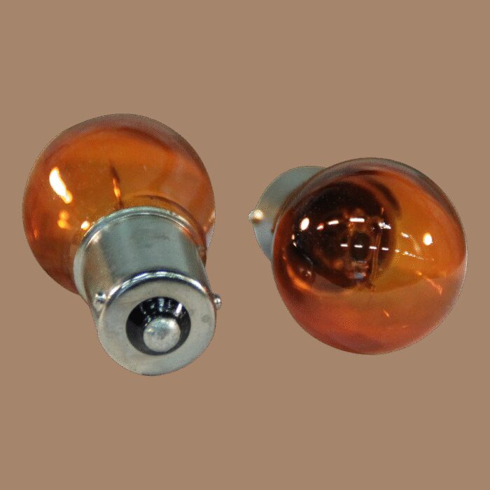 stop- / knipperlamp bau15S 12V 21W 15x47 oranje