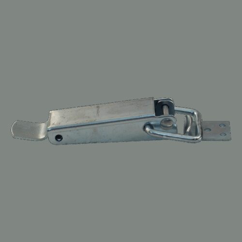 eierkistsluiting met haak , 120mm x 30mm , 34mm haaklengte
