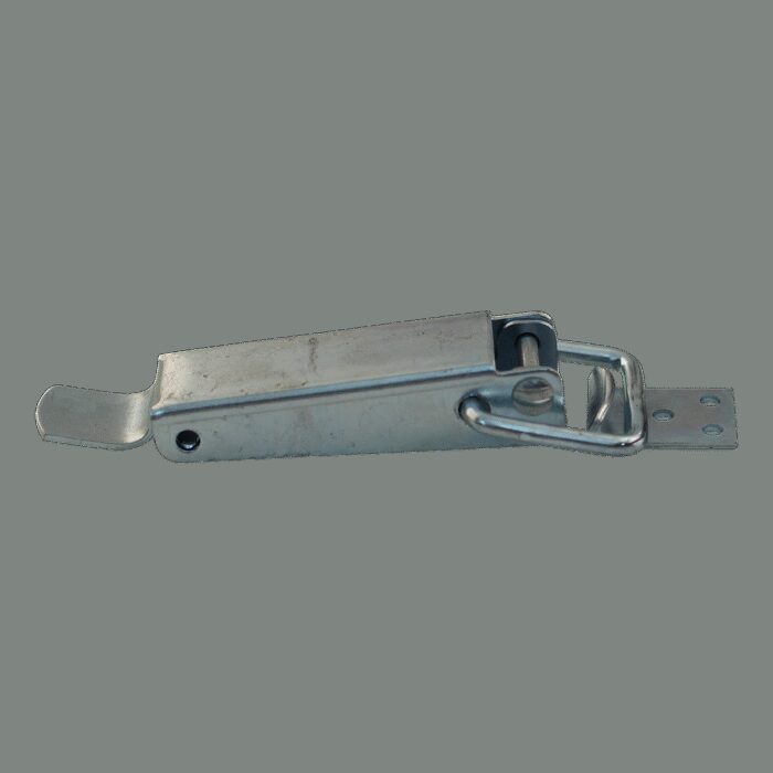 eierkistsluiting met haak , 120mm x 30mm , 34mm haaklengte