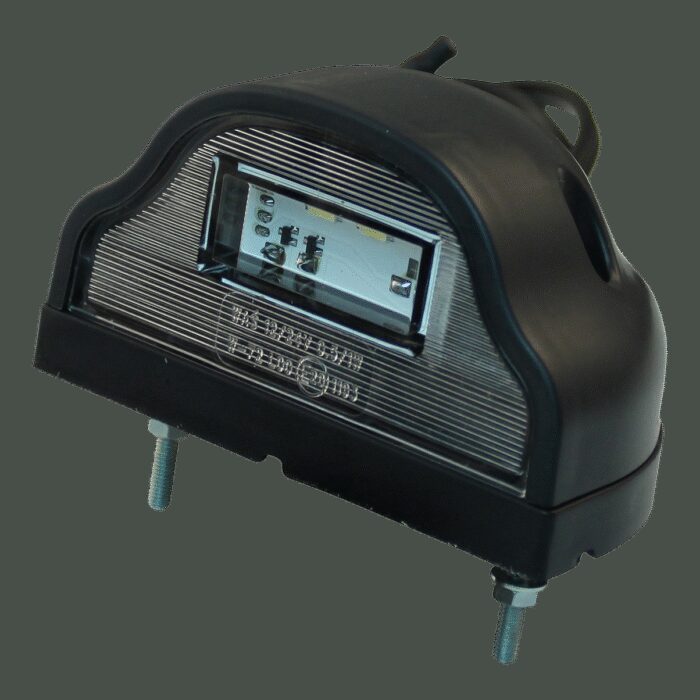 kentekenlamp LED 408 , DC kabelkabel 500mm , 2x 0,75mm²