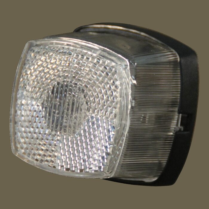 breedtelicht met reflector Squarepoint wit kabeltule aansluiting