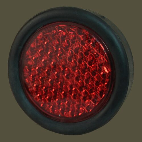 reflector Ø rood opschroefbaar Ø67 / 50