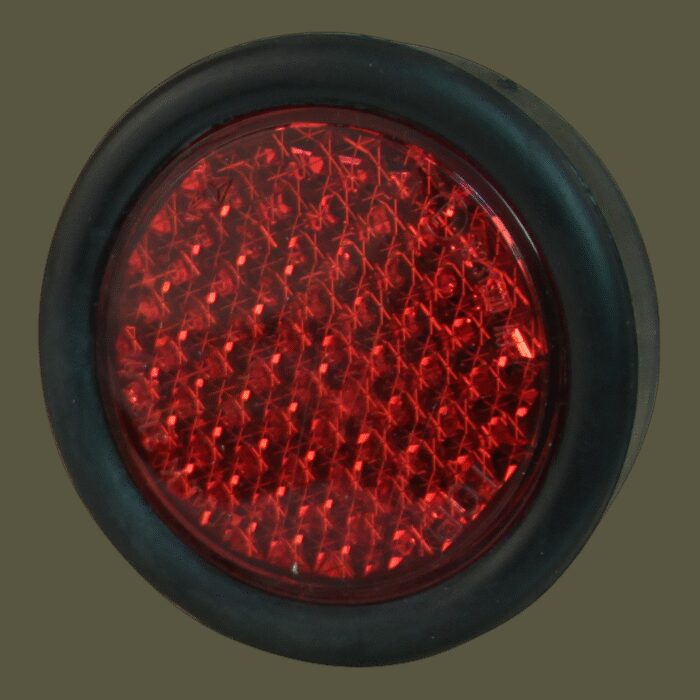 reflector Ø rood opschroefbaar Ø67 / 50