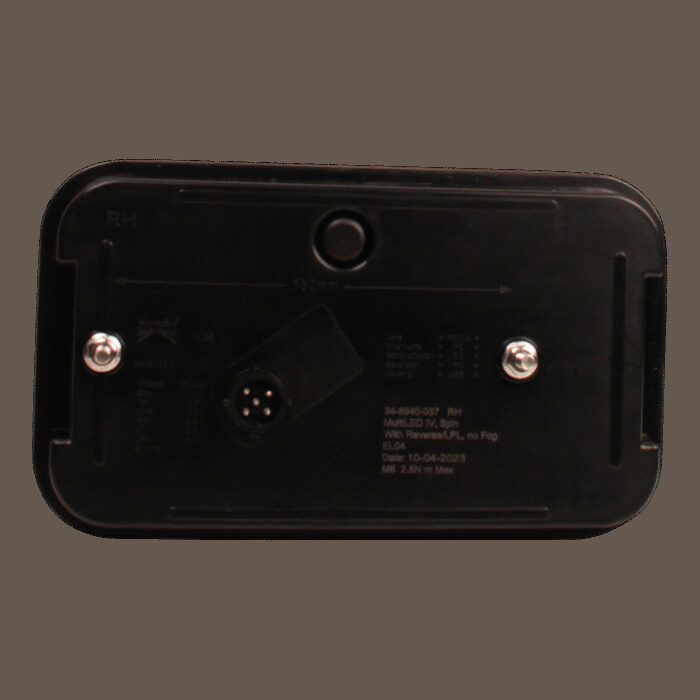 achterlicht LED Multiled IV rechts 5 PIN's bajonet - Afbeelding 2