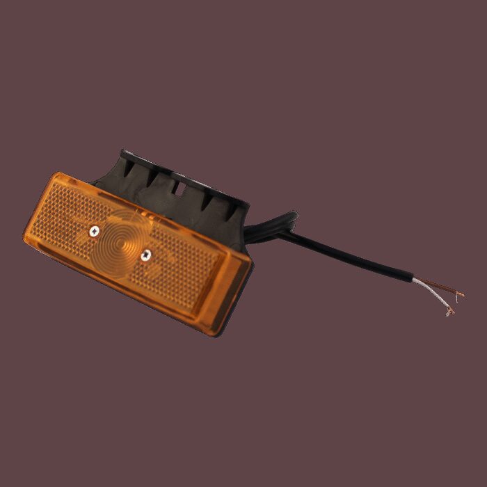 Zijmarkeringslamp 905 Inclusief montagesteun 90° Kabel 500mm met quick connector