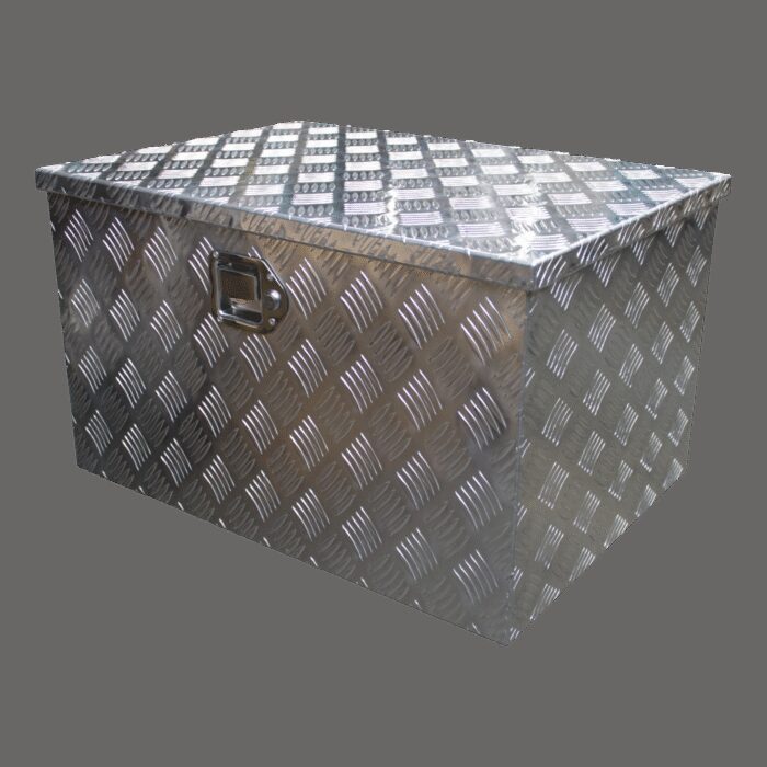 gereedschapskist aluminium 680x490x400mm kofferslot